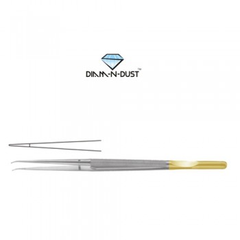 Diam-n-Dust™ Micro Suturing Forcep Straight - With Counter Balance Stainless Steel, 18.5 cm - 7 1/4"